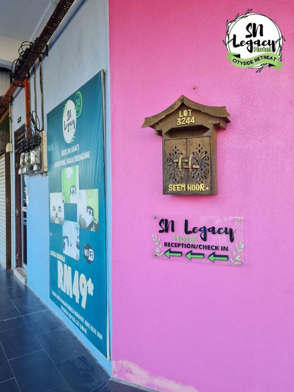 Hotel Sn Legacy Kuala Terengganu Exterior foto
